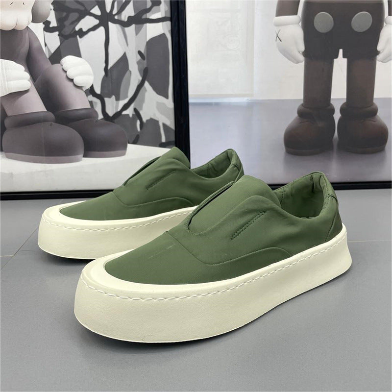 Men's Casual Solid Canvas Shoes by Lakd Lonon