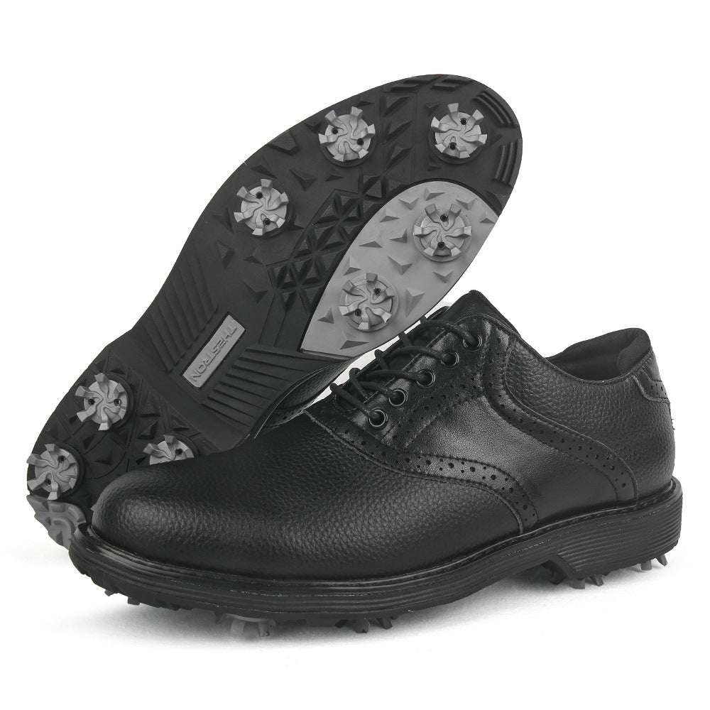 Mens Bullock Oversized Golf Shoes | Flat Rubber Sole - LAKD London
