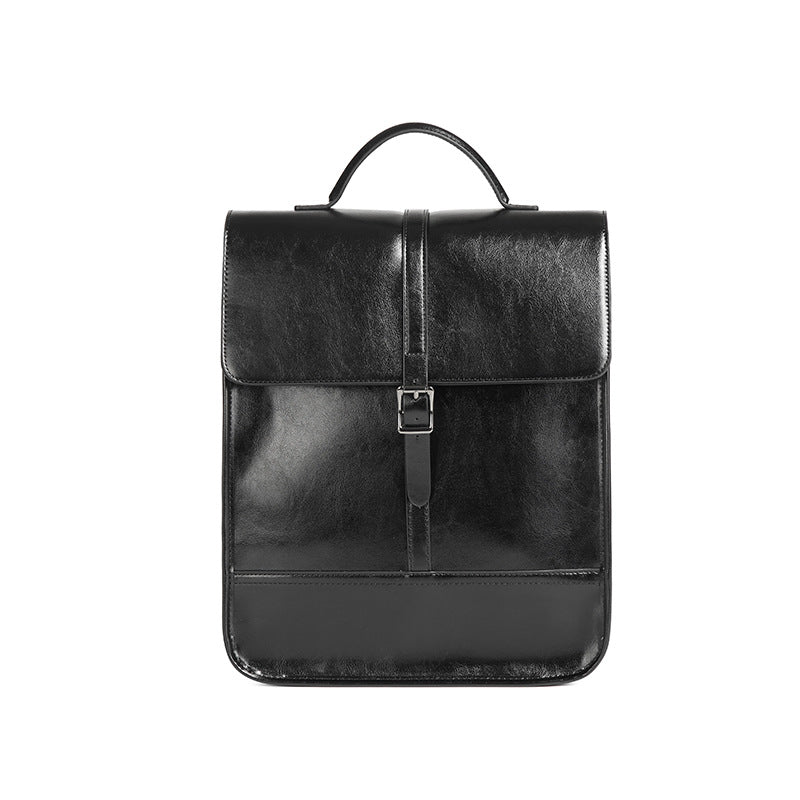 British Style Waterproof Leather Travel Backpack by Lakd London