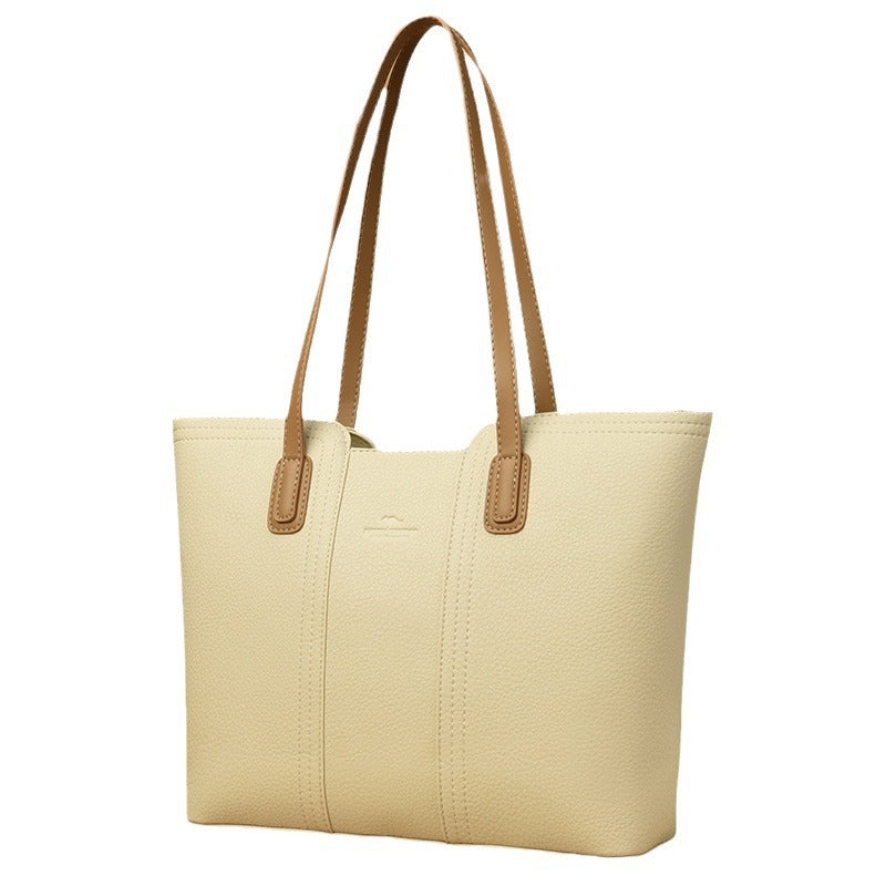 Women's One Shoulder Leather Handbag by Lakd London