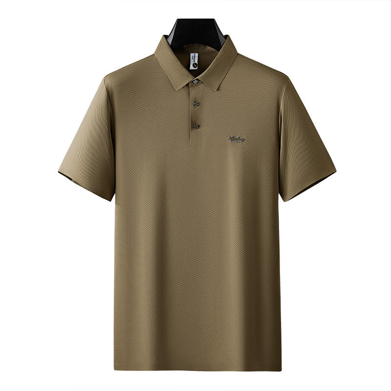 Men's Light Luxury Polo Shirt | Summer Polo T-shirt