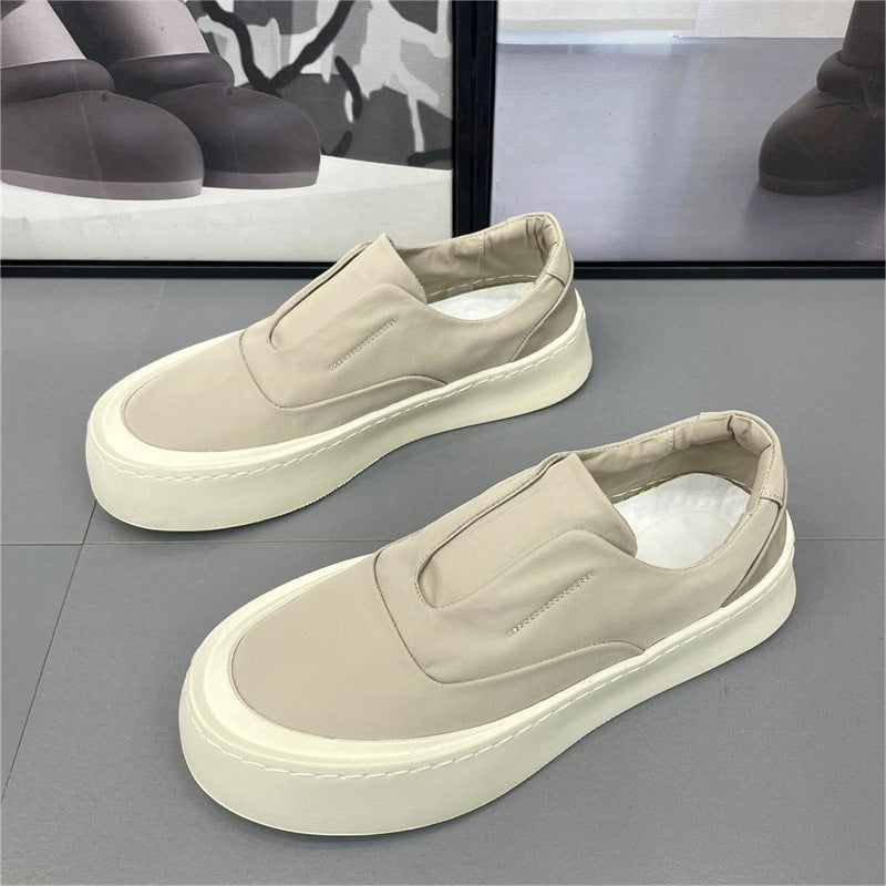 Men's Casual Solid Canvas Shoes by Lakd Lonon