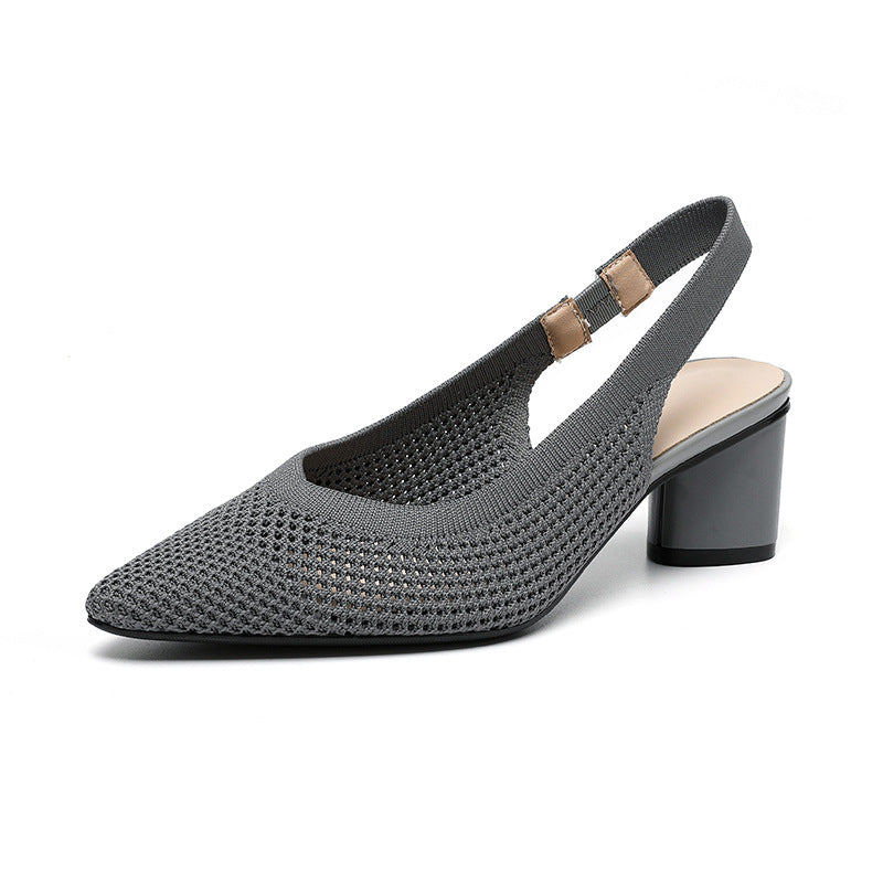 Womens Summer Hollow-out Knitted Sandals| Comfortable & Lightweight