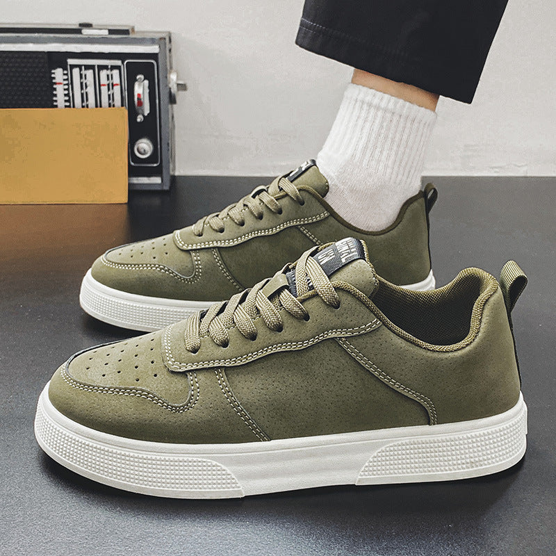 Suede Leather Casual Comfy Shoes by Lakd London
