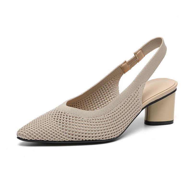 Womens Summer Hollow-out Knitted Sandals| Comfortable & Lightweight