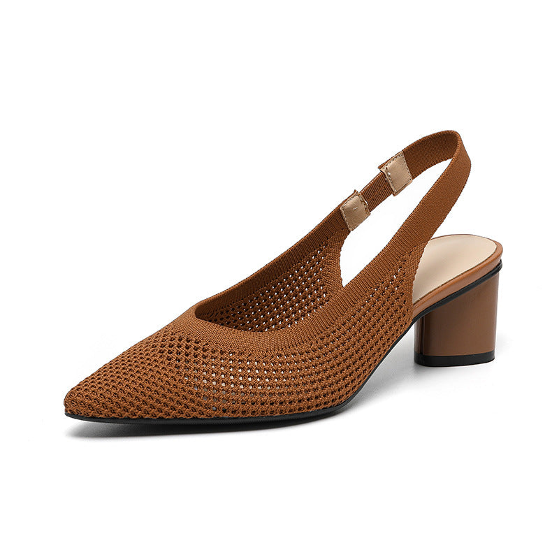 Womens Summer Hollow-out Knitted Sandals| Comfortable & Lightweight