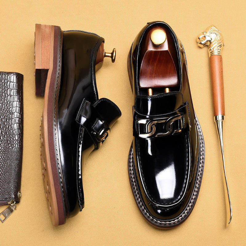 Mens Business Casual Loafers | Horsebit Buckle British Style - LAKD London
