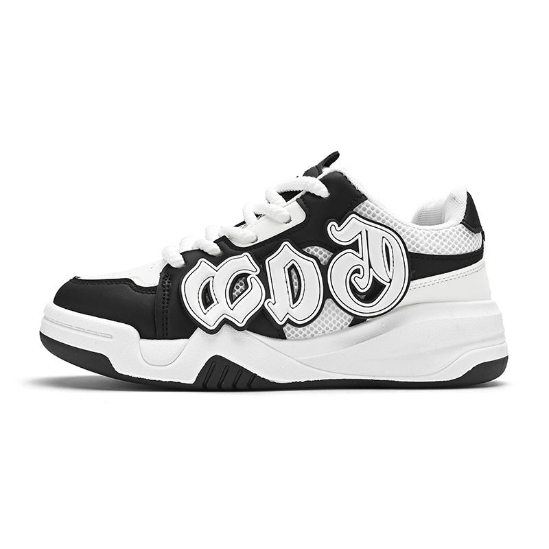 Mens Mesh Surface Platform Bread Casual Canvas Shoes - LAKD London