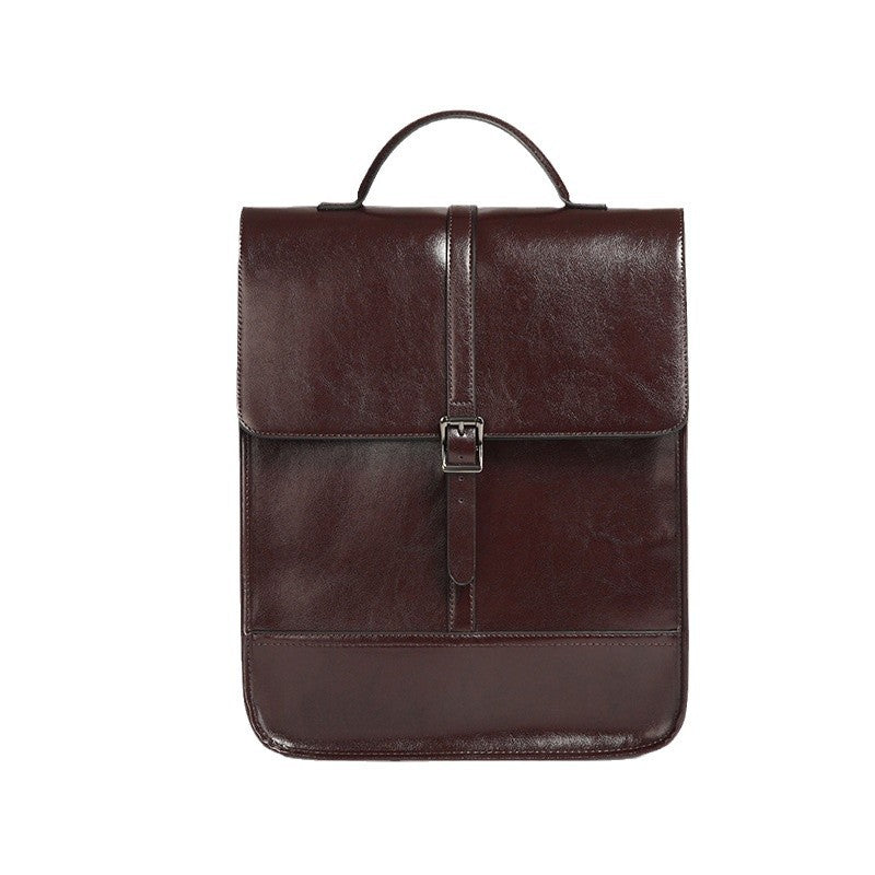 British Style Waterproof Leather Travel Backpack by Lakd London
