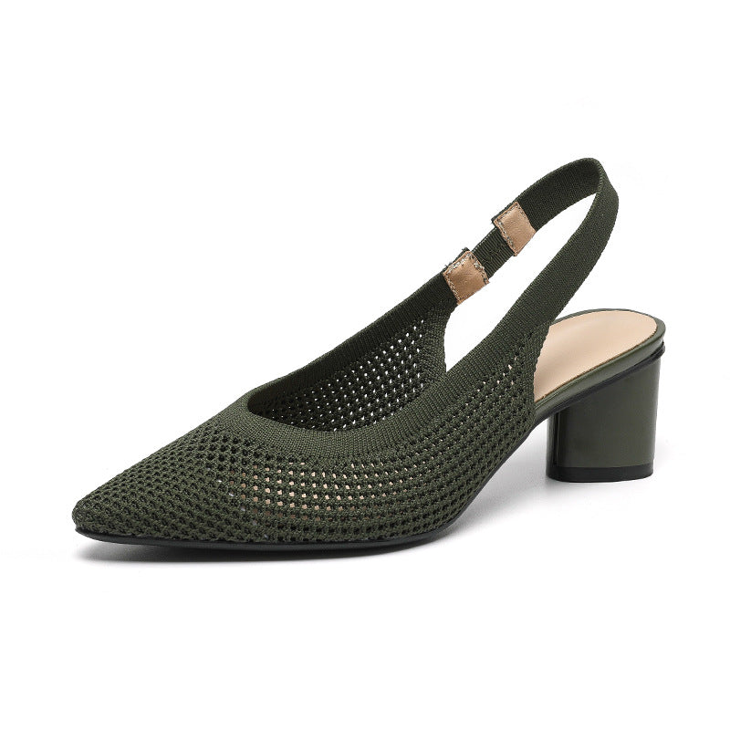 Womens Summer Hollow-out Knitted Sandals| Comfortable & Lightweight