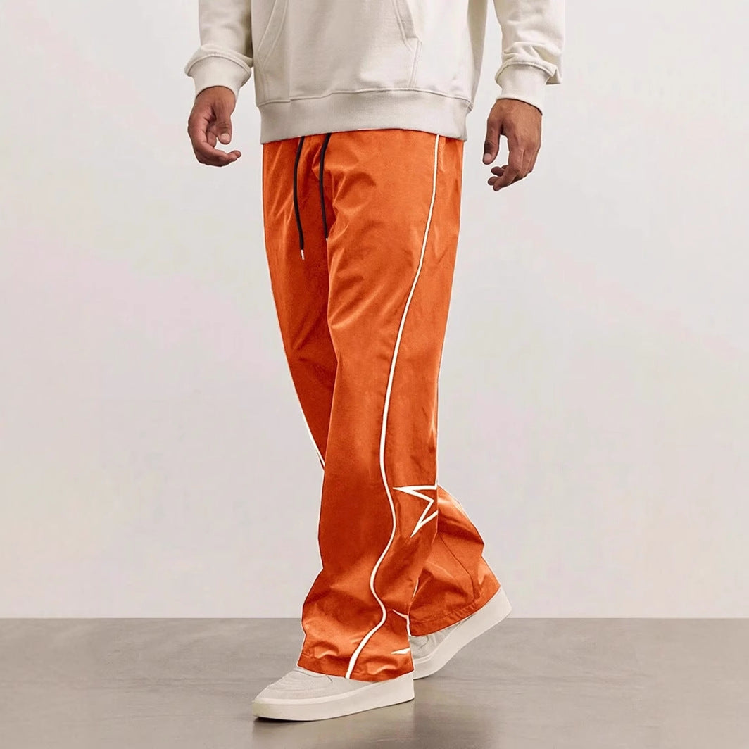Embroidered Street Retro Trousers by Lakd London