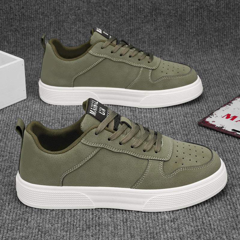 Suede Leather Casual Comfy Shoes by Lakd London