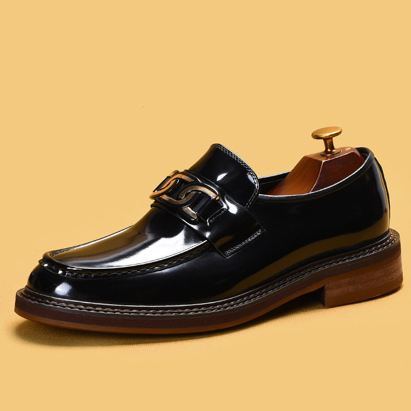 Mens Business Casual Loafers | Horsebit Buckle British Style - LAKD London