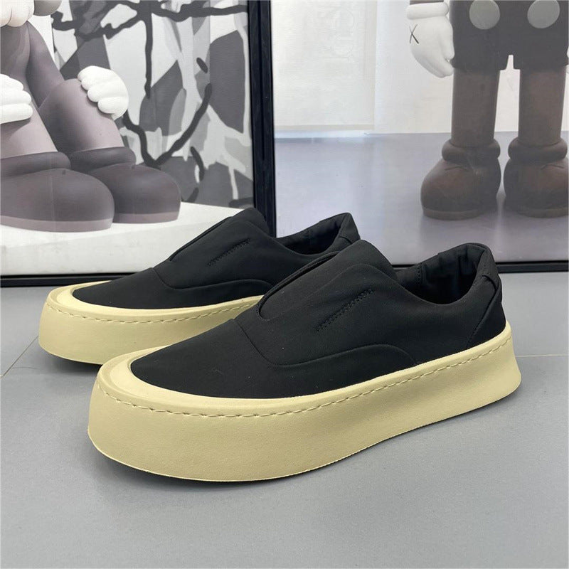 Men's Casual Solid Canvas Shoes by Lakd Lonon