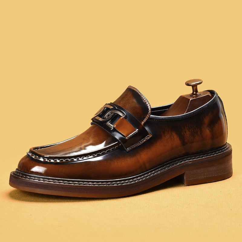 Mens Business Casual Loafers | Horsebit Buckle British Style - LAKD London