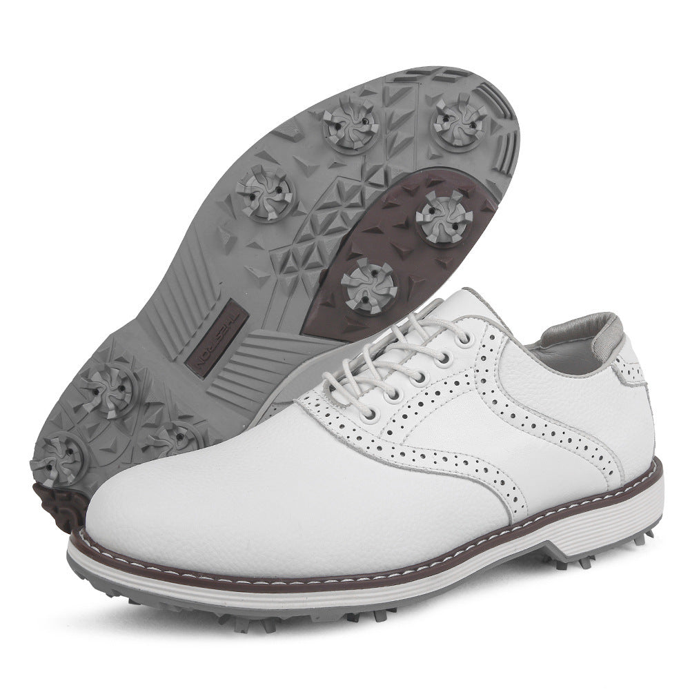 Mens Bullock Oversized Golf Shoes | Flat Rubber Sole - LAKD London
