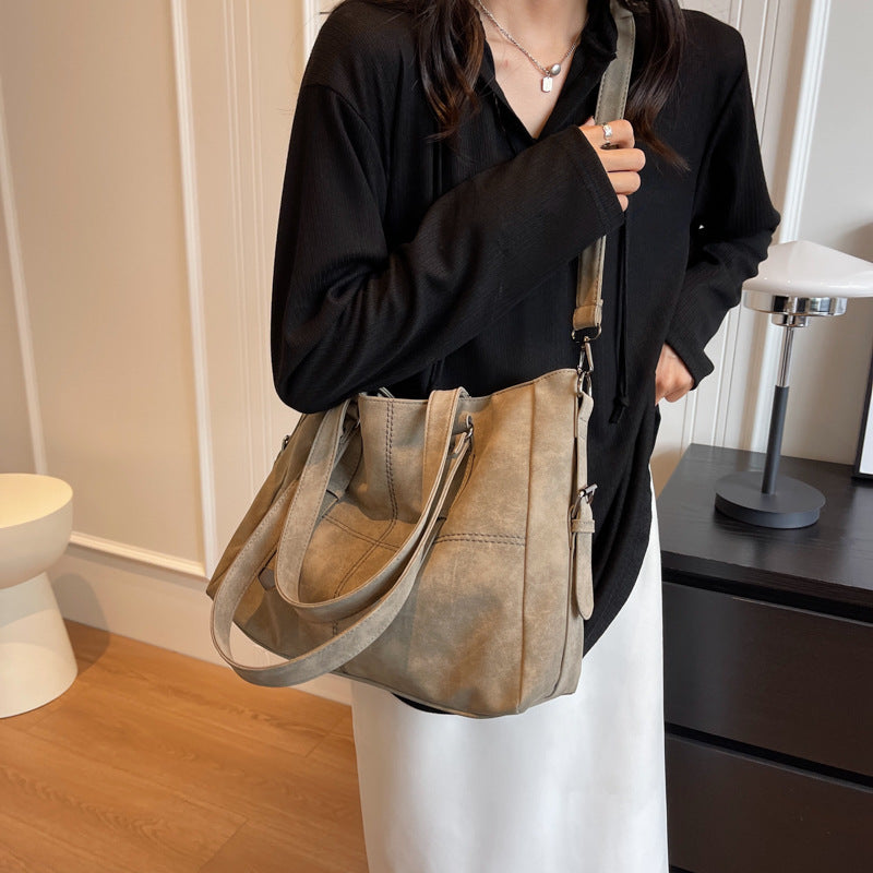 Women's Casual Velvet Large Capacity Totes by Lakd London
