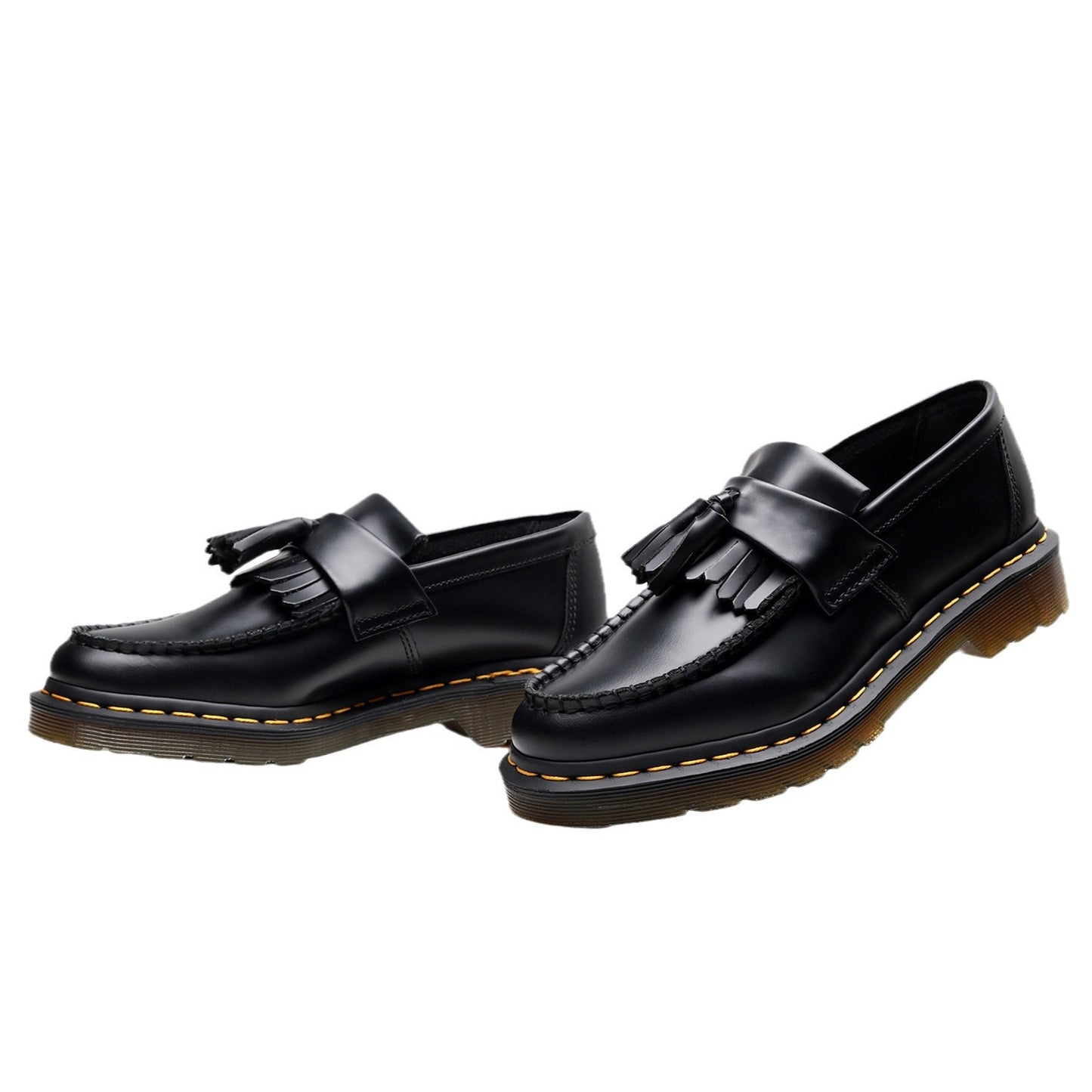 Mens Plus Size Business Leather Shoes | Tassel British Loafers - LAKD London