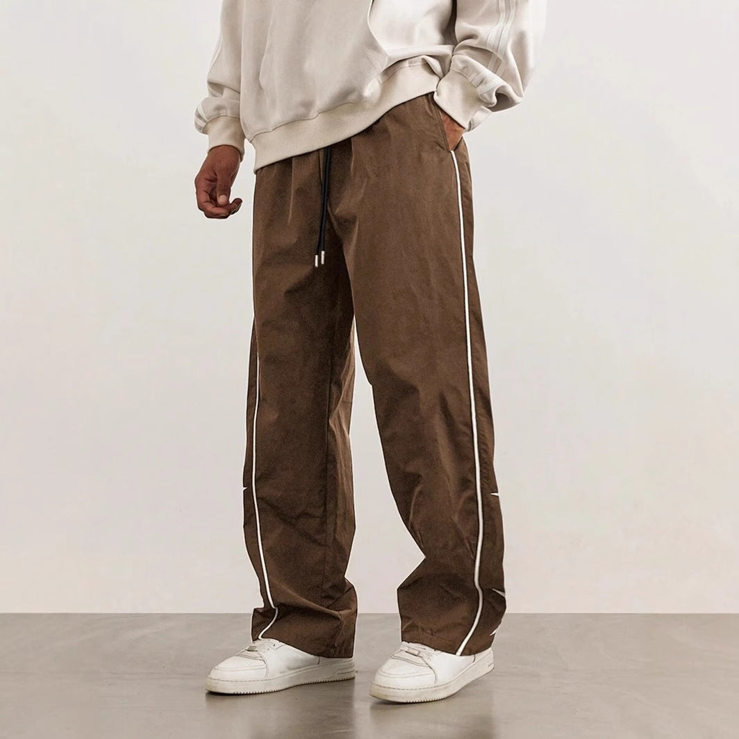 Embroidered Street Retro Trousers by Lakd London