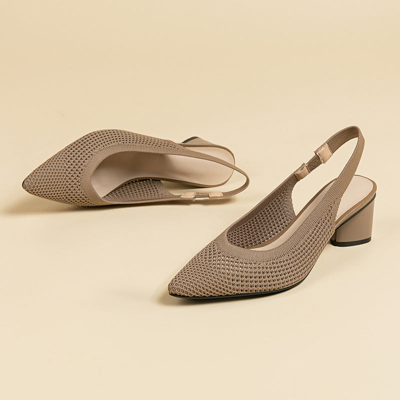 Womens Summer Hollow-out Knitted Sandals| Comfortable & Lightweight