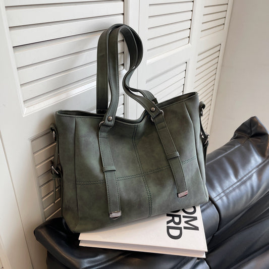 Women's Casual Velvet Large Capacity Totes by Lakd London