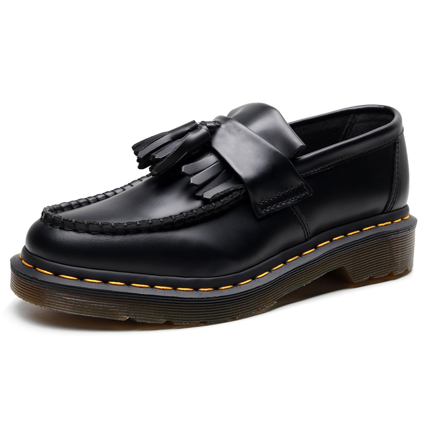Mens Plus Size Business Leather Shoes | Tassel British Loafers - LAKD London