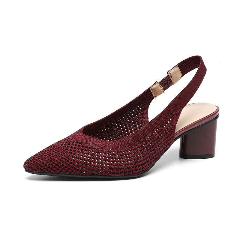 Womens Summer Hollow-out Knitted Sandals| Comfortable & Lightweight