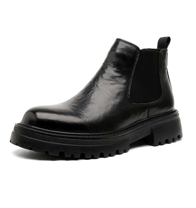 Mens Low-top Martin Boots | British Leather Chelsea Shoes - LAKD London