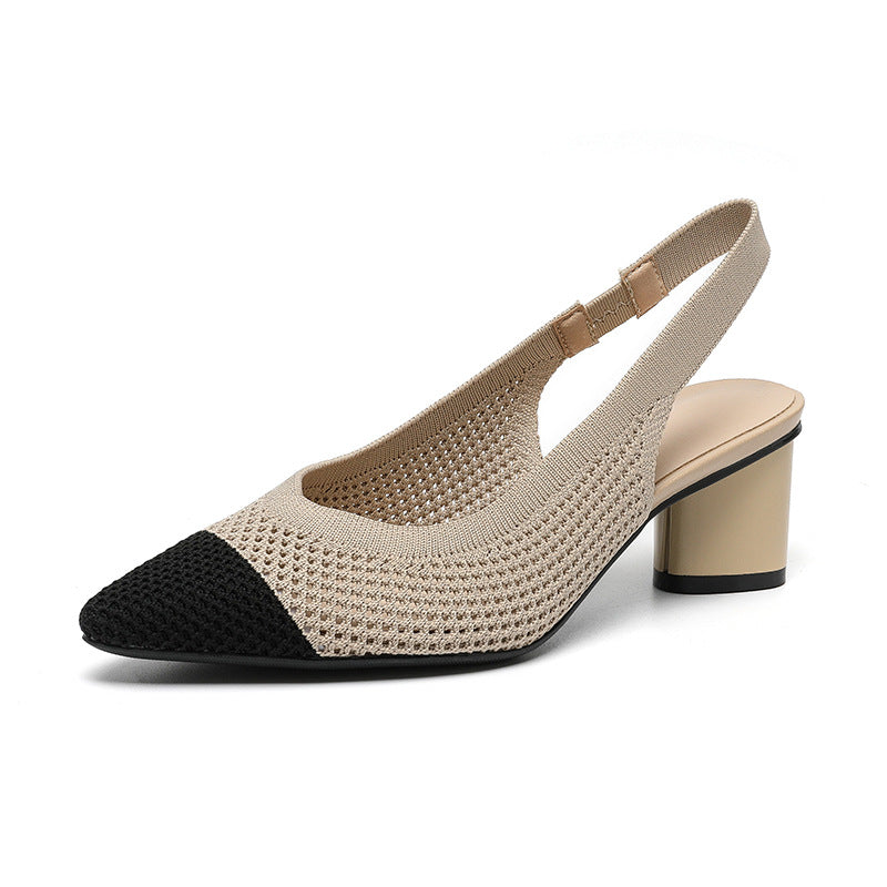 Womens Summer Hollow-out Knitted Sandals| Comfortable & Lightweight