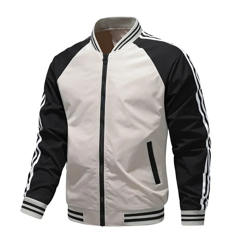 Mens Versatile casual Windproof Jacket - Waterproof simple and trendy