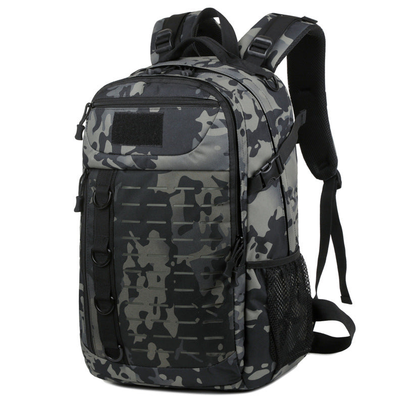 Mountaineering Camouflage Assault Backpack by Lakd London