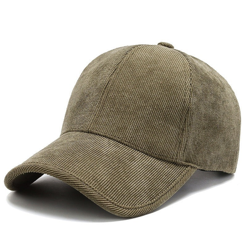 Casual Corduroy Baseball Cap by Lakd London