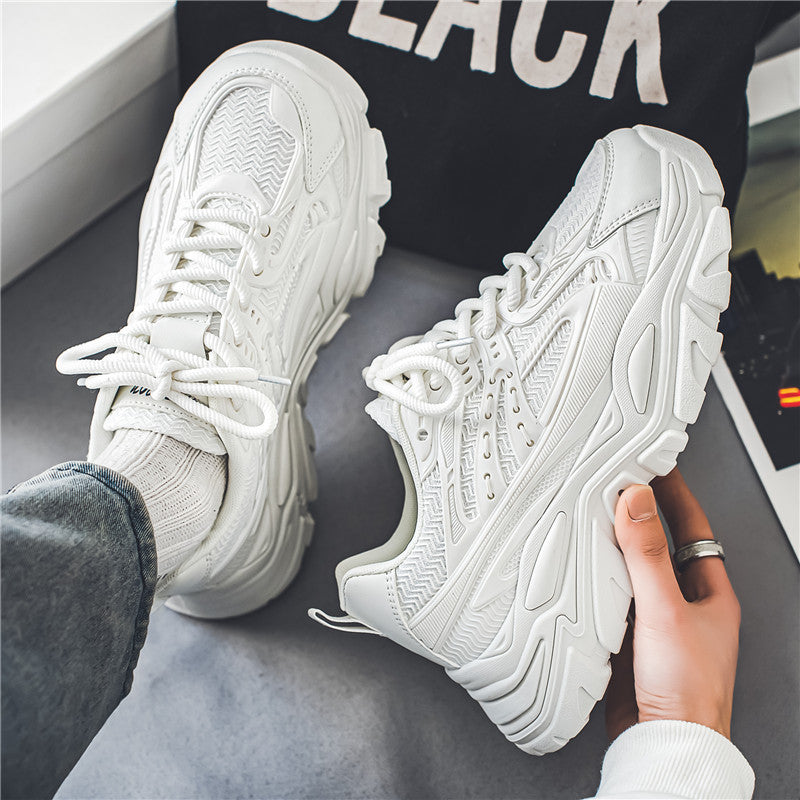 Men's Casual Chunky Shoes | Height Increasing Breathable Sneaker - LAKD London
