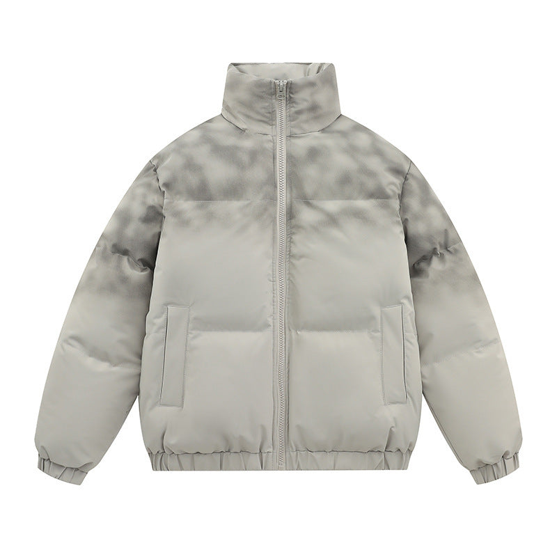Mens Casual Gradient Thick Puffer Jacket by Lakd London