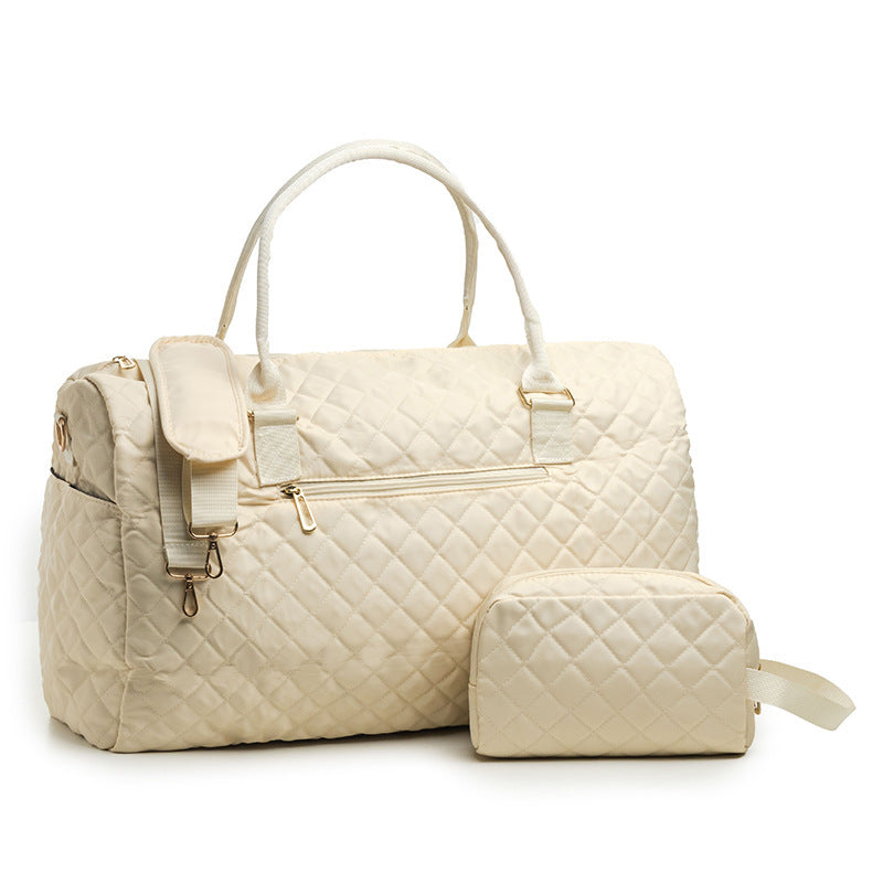 Women's Quilted Travel Baggage | Carousel Wash Bag - LAKD London