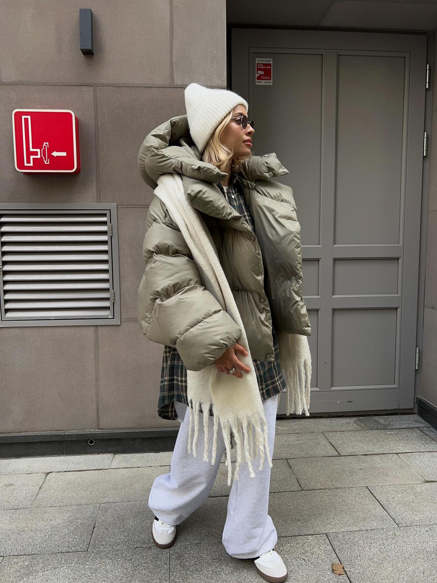 Women's Thick Bread Puffer Jacket | Cotton-padded Winter Coat