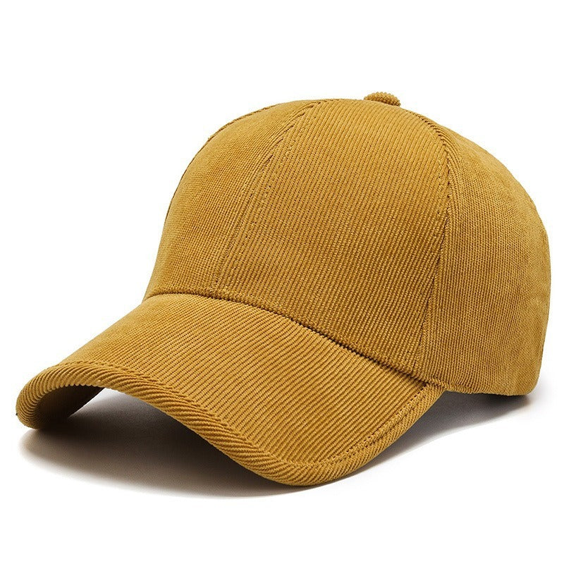 Casual Corduroy Baseball Cap by Lakd London