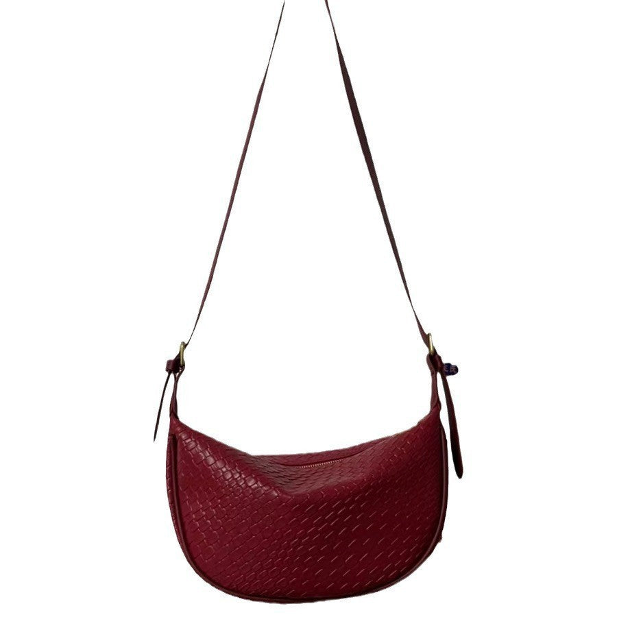 Dumpling Style Casual Crossbody Shoulder Bag by Lakd London