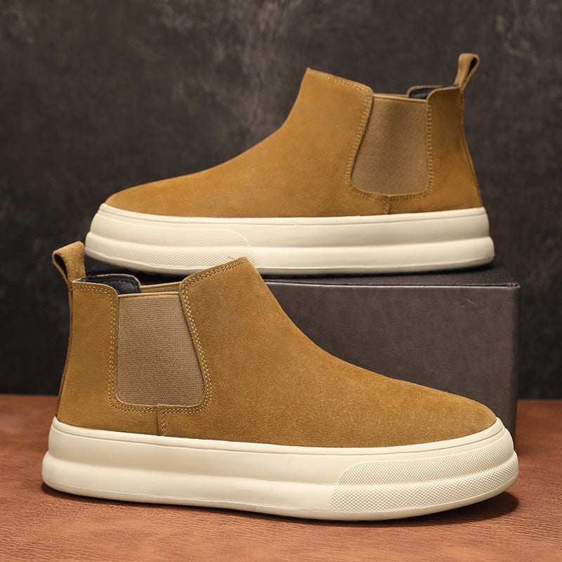 Men's Versatile Suede Sports Board Shoes Casual Everyday Wear Style - LAKD London