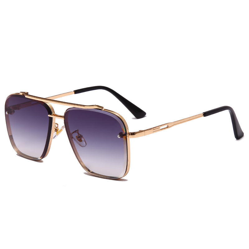 UV400 Metal Frame Vintage Sunglasses | PC Lens | Stylish & Durable - Lakd London