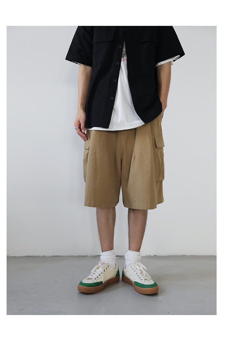 Men's Retro Distressed Shoes | Japanese Style Low-Top Summer Canvas Shoe