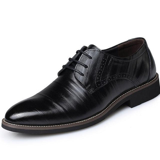 Men's Luxury Oxford Style Leather Dress Shoes Formal Events - LAKD London