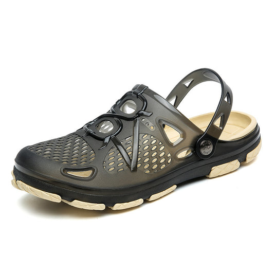 Mens Slip On Garden Mules Clogs | Outdoor Sandals Beach Slippers - Lakd London