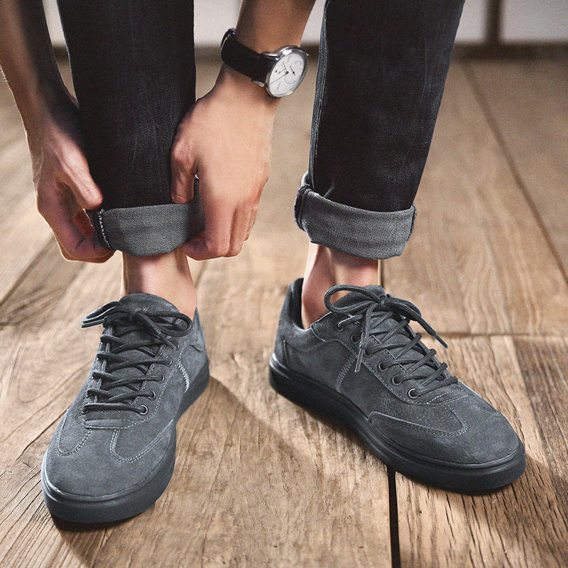 Men's Casual Retro Sneakers | Low Top Breathable Sneakers - Lakd London