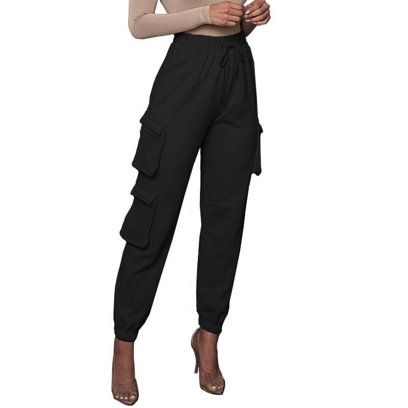 Womens Cargo Trouser | Winter Comfortable Hoodie Sweat Pants