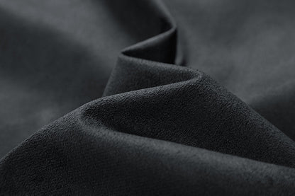 Mens Suede Stand Collar Jacket | Double Zipper Pocket - LAKD London