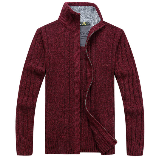 Mens Oversized loose sweater cardigan Jacket