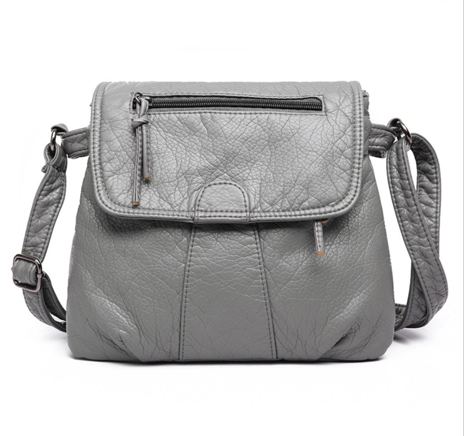 Womens Designer Crossbody Messenger Bag | Leather Shoulder Bag - Lakd London