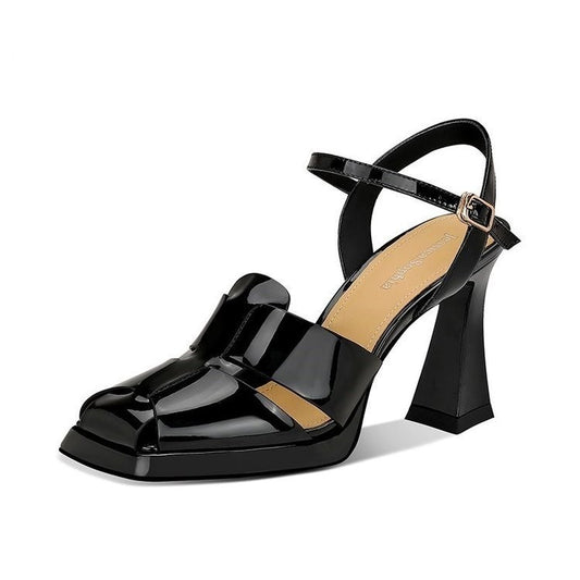 Women's Waterproof Platform Chunky Heel Sandals - LAKD London