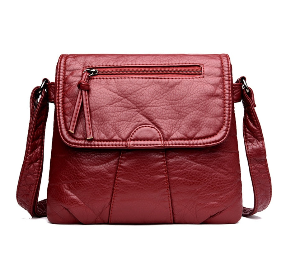 Womens Designer Crossbody Messenger Bag | Leather Shoulder Bag - Lakd London